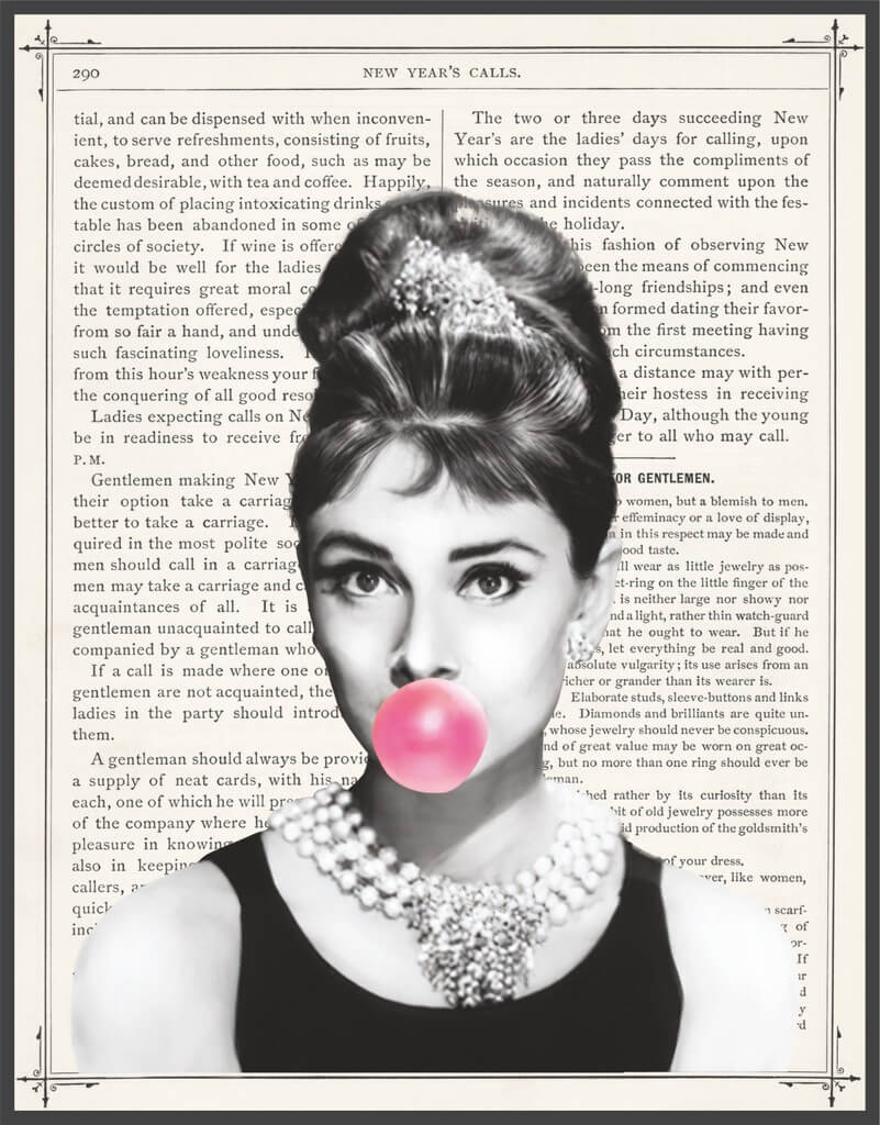 Audrey Hepburn - Pink Bubblegum - Image 2