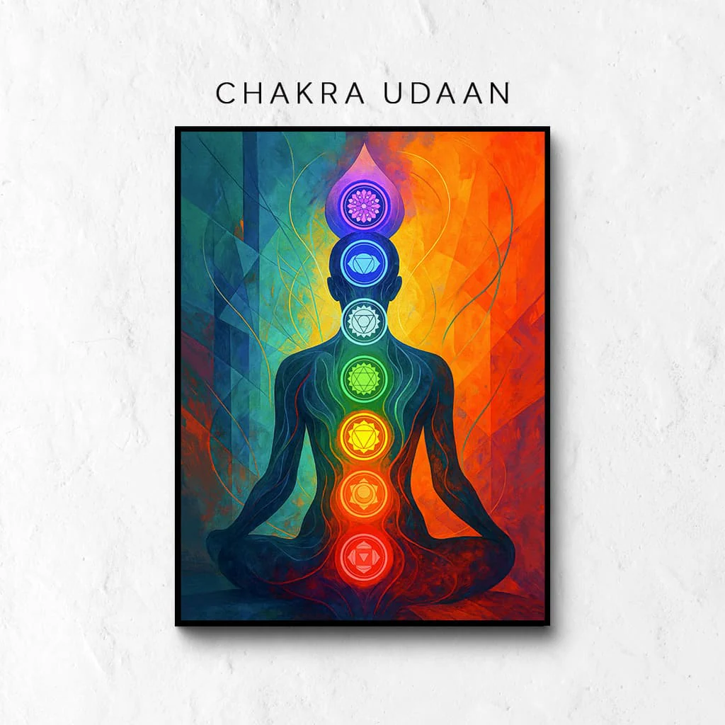 Chakra Udaan – 7 Chakra Energy Wall Art for Vastu & Balance - Image 2