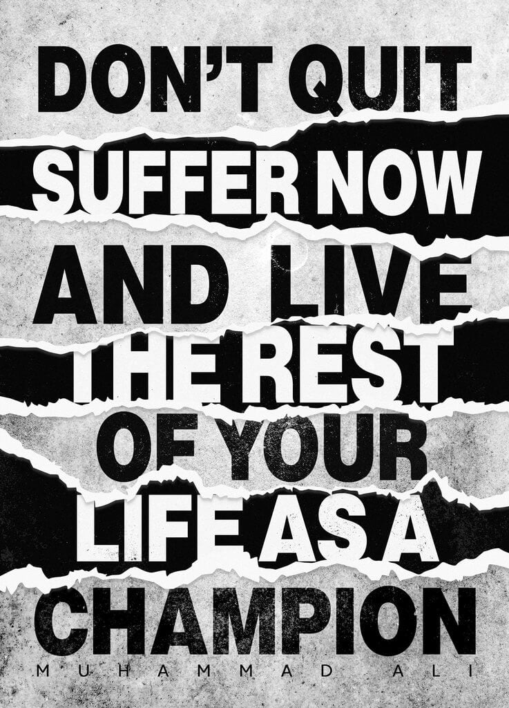 Don’t Quit - Muhammad Ali - Image 2