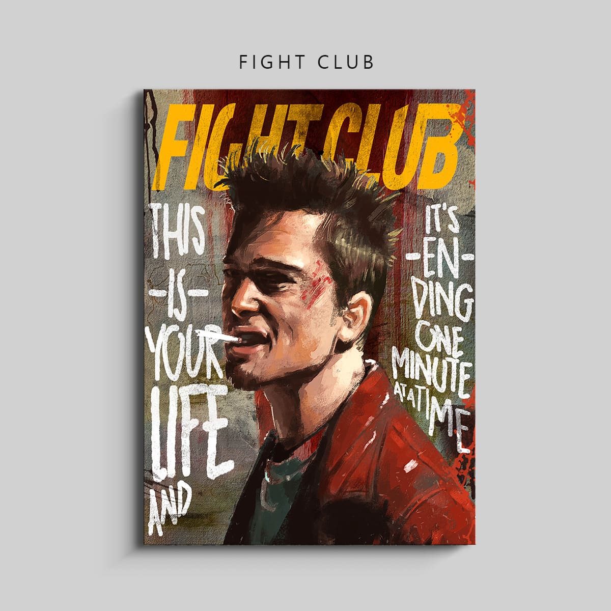 Brad Pitt in Fight Club - Image 2