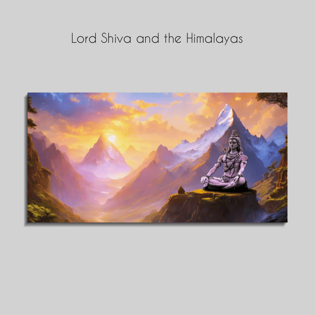 Lord Shiva and the Himalayas - Image 2