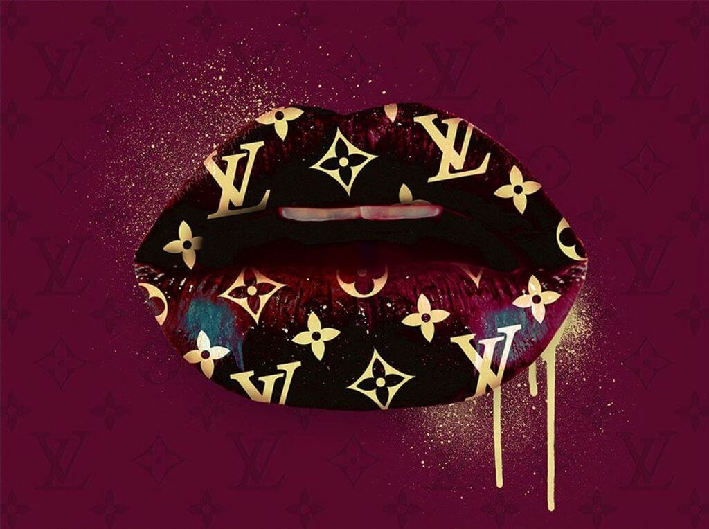Louis Vuitton Drip Lips - Image 2