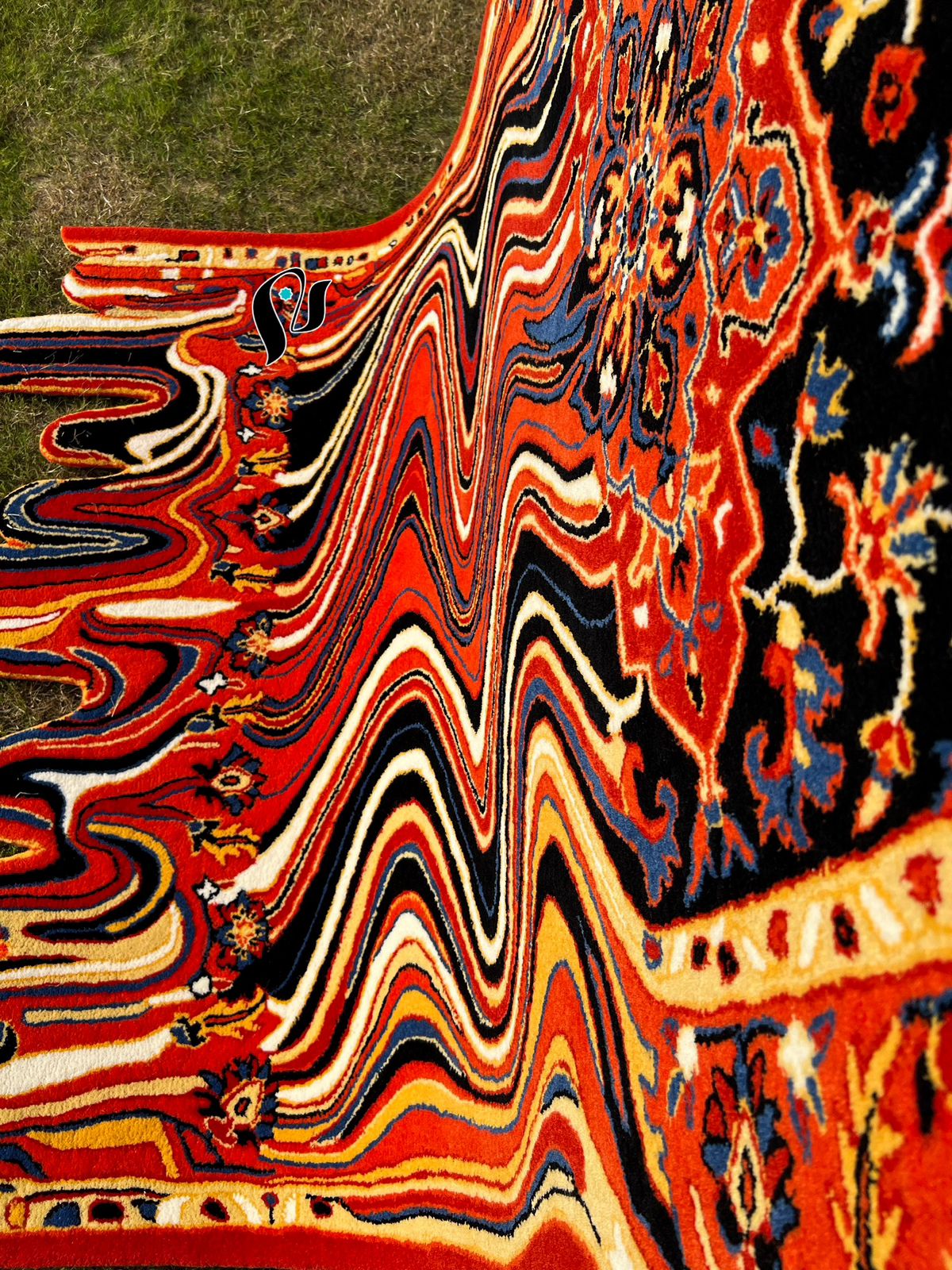 Melt Away Handmade Rug - Image 4