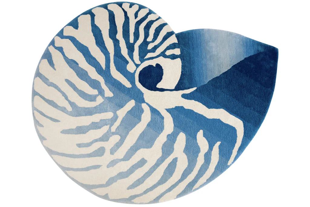 Nautilus Teal Rug - Image 2