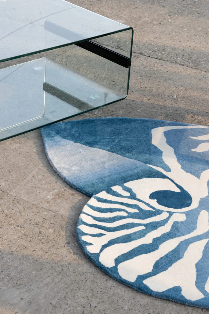 Nautilus Teal Rug - Image 8