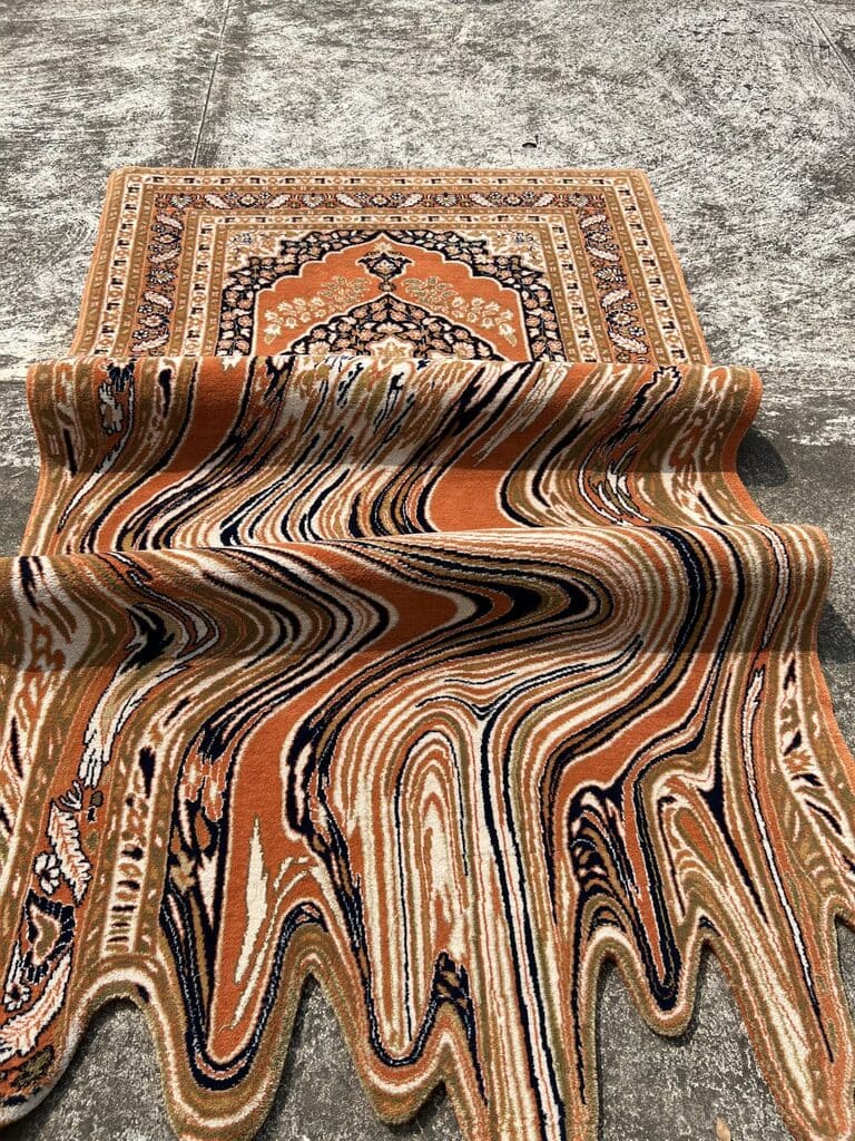 Warm Drift Handmade Rug - Image 3